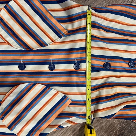 Vintage 1970s Polyester Shirt Dress - Picture 12 of 12